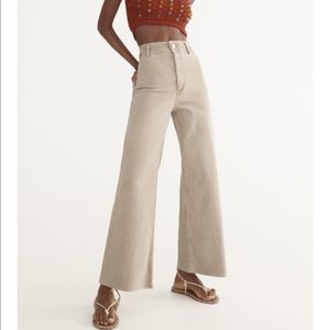 THE MARINE STRAIGHT ZARA FLARED PANTS